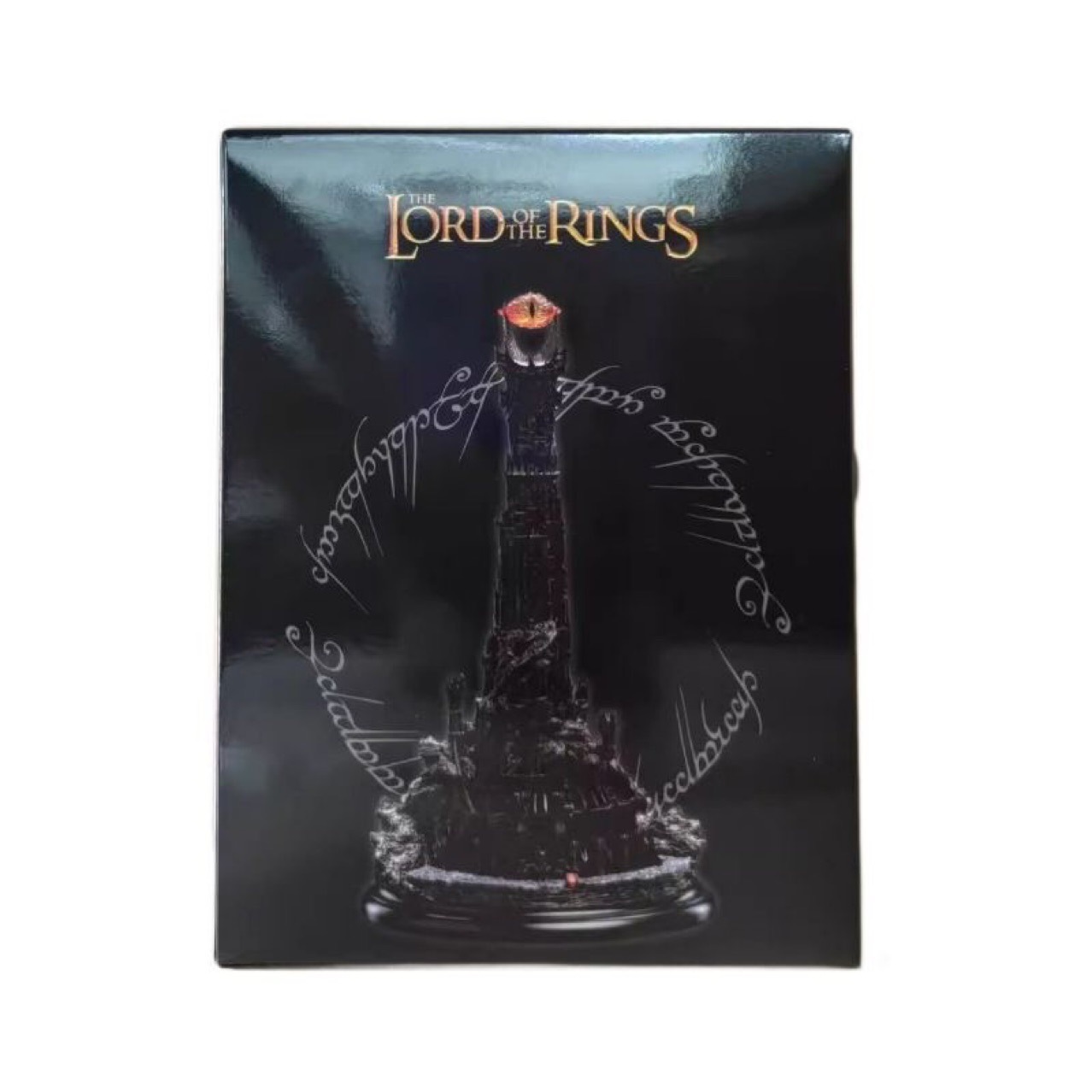 El Señor de los Anillos Fortaleza Ballardo El Señor de los Anillos Iron Lord of the Ring Tower Modelo hecho a mano con animación de tierra