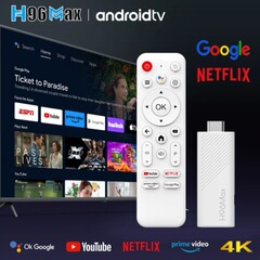 H96Max H313机顶盒 2GB/8GB 安卓盒子4K 语音遥控器 TVBOX