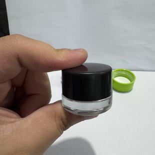 Spot 5g Press Screw Cap Anti Child Safety Cover Eye Cream Hemp Glass Bottle