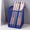 Storage system, pens holder for elementary school students, universal metal square stationery