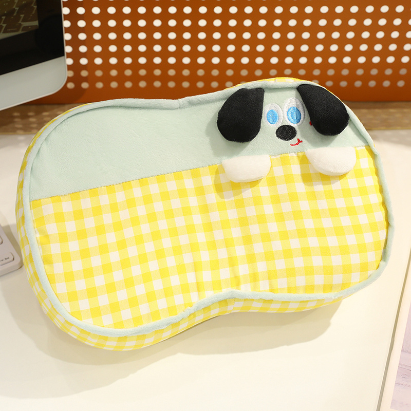 Almohada Ergonómica para Siesta de Espuma Viscoelástica, Protección Cervical, para Oficina y Escritorio image 8