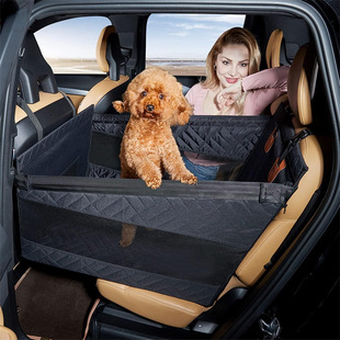 Car Pet Mat Rear Single Seat Car Mat Bottom Hardened Waterproof Anti-Dirty Hammock Dog Basket Amazon Dog Mat