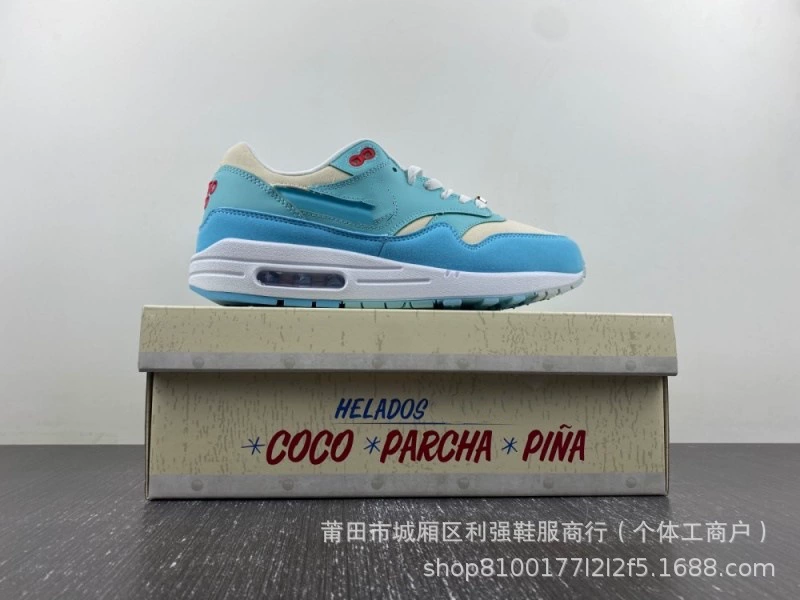 Чистый оригинальный TS x Air Max 1 световые ядра Радуга желтый крюк хаки высококачественная иностранная торговая обувь