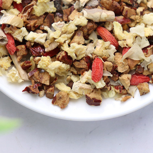 Xiaodiao pear soup for autumn and winter, no-cook ready-to-brew snow pear, white fungus and red date soup wholesale, Xiaodiao pear soup tea bag triangle bag