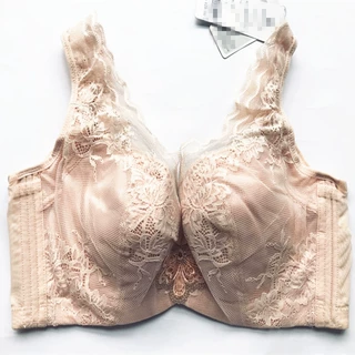 蕾丝背心式薄款舒适透气软钢圈文胸罩聚拢调整型收副乳女内衣7902