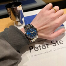 瑞士新款男士手表防水fashion watch双日历手表男士夜光腕表代发