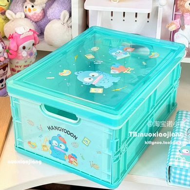 Japanese table foldable tower, storage box, folding stationery for students, storage system