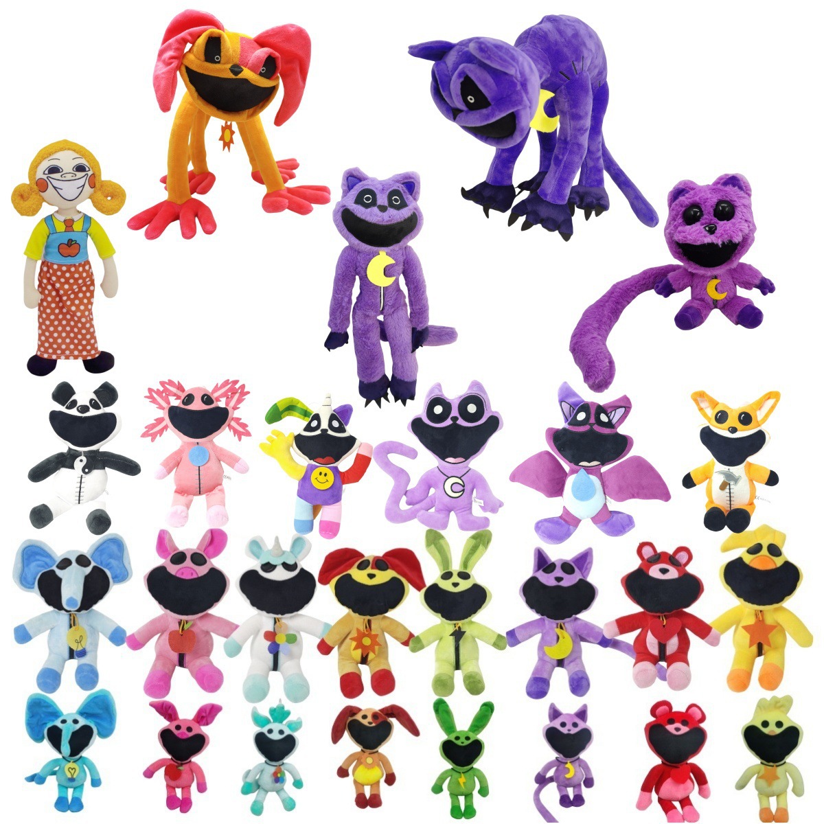 Poppy Playtime Poppy 3 Smiling Horror Animal Smiling Critters Doll Plush Toy