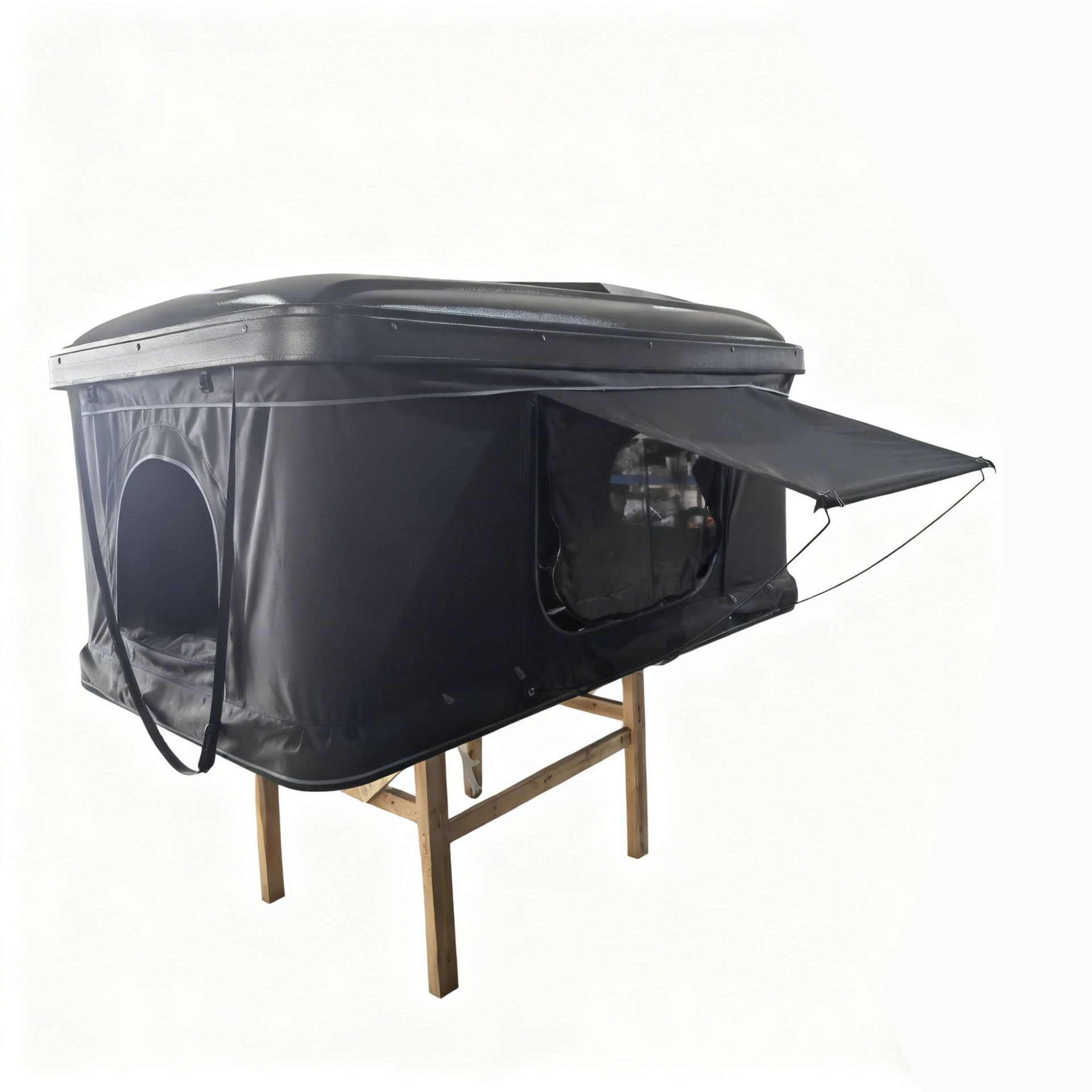 Helicóptico plástico ABS carpa de techo camping al aire libre auto-conducción viaje carpa de coche