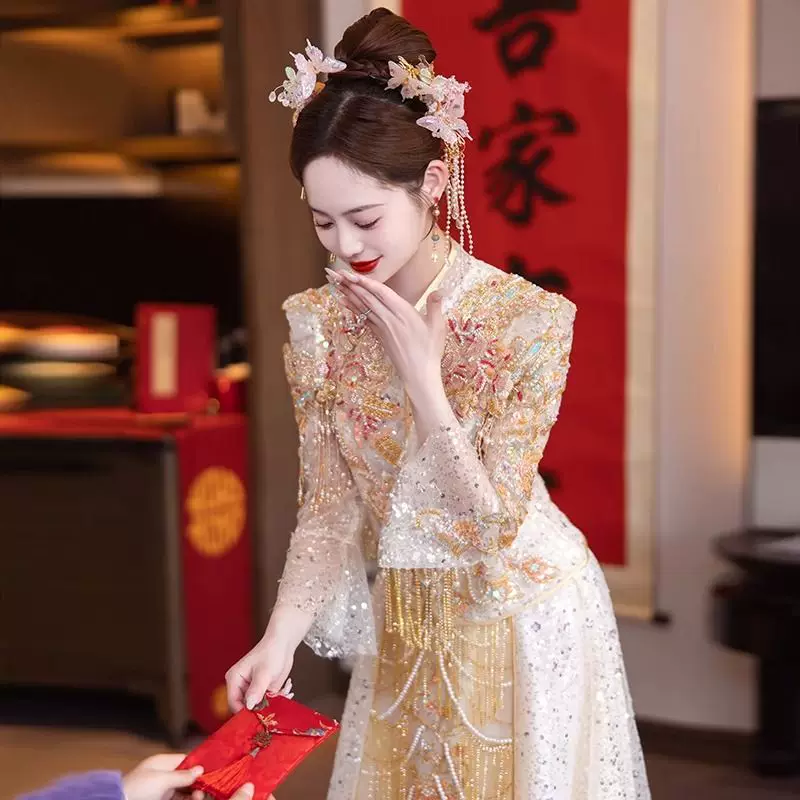 Spring suhe traditional wedding dress, for teenagers