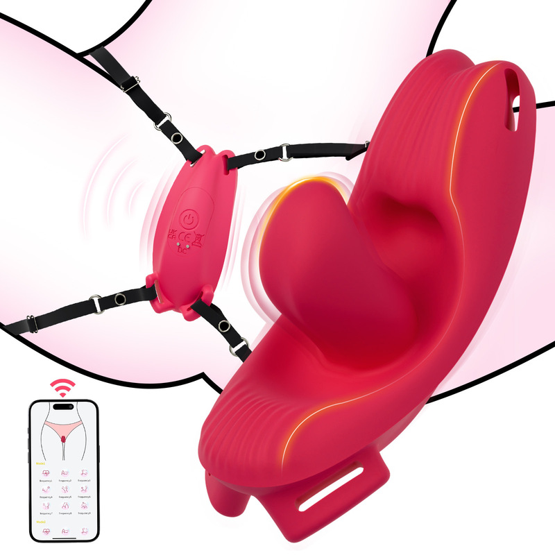 Ruby Tongue Elf Wearable Vibrator Female Wireless App Panties Tongue Masturbator Sexy Remote App Control