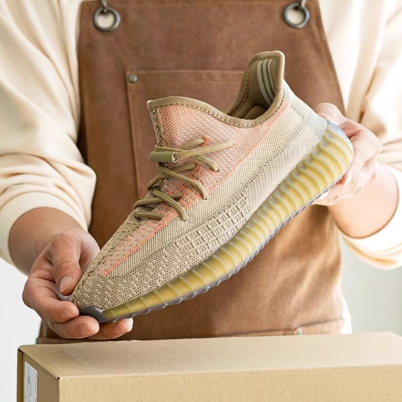 椰子鞋350莆田春季男女款情侣透气YEEZy星运动男鞋百搭休闲时尚