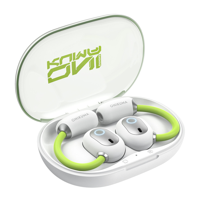 国境を越えた新しい ONIKUMA OWS 完全ワイヤレス Bluetooth ヘッドセット TWS ノイズリダクション高品質 5.3 インイヤーヘッドフォン|undefined