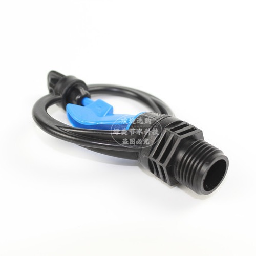 plástico de 4 minutos impulsor de seda exterior rueda circular mariposa rotación boquilla de lluvia 360 grados rotación automática riego de jardín