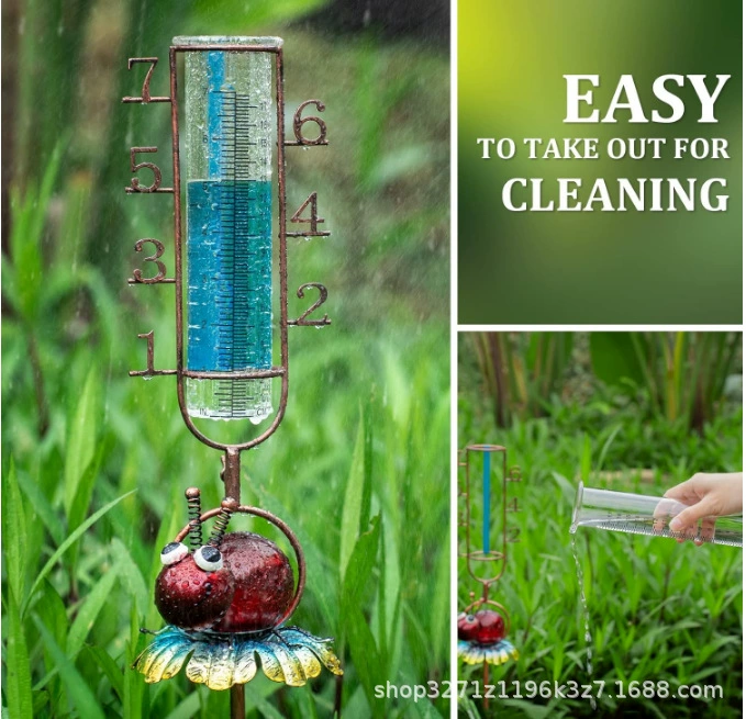 Открытый дождевик Божья коровка Солнечный дождевик с большим количеством 7-дюймовых сменных стеклянных трубок большой дождевик