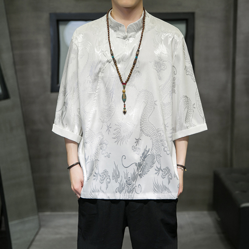 Men's summer design short sleeve T-shirt for leisure