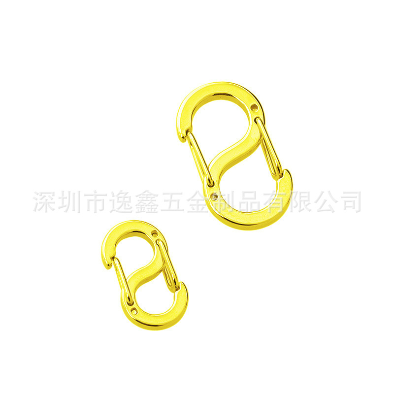 316ステンレス超ミニ8字バックルミニ快掛s型スプリングバックルネックレスブレスレット接続バックル