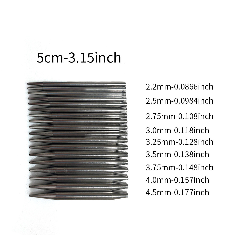 Aguja de suéter transfronteriza 316 acero inoxidable desmontable 5CM 8CM9 conjunto de aguja de anillo