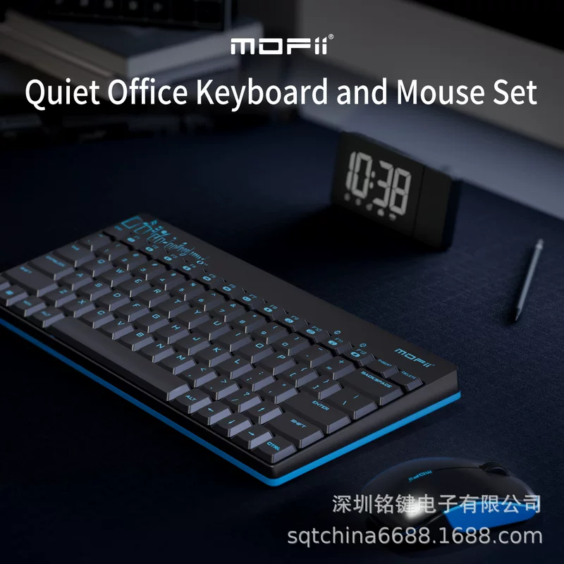 Горячий продажа беспроводной клавиатуры и мыши от Mofii Factory, портативный