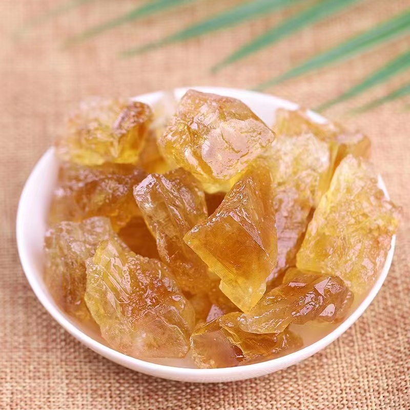 Yunnan Yellow Rock Sugar Old Rock Sugar Earth Rock Sugar Polycrystalline Rock Sugar Bagged Sugarcane No Additives Authentic Yunnan Specialty Wholesale