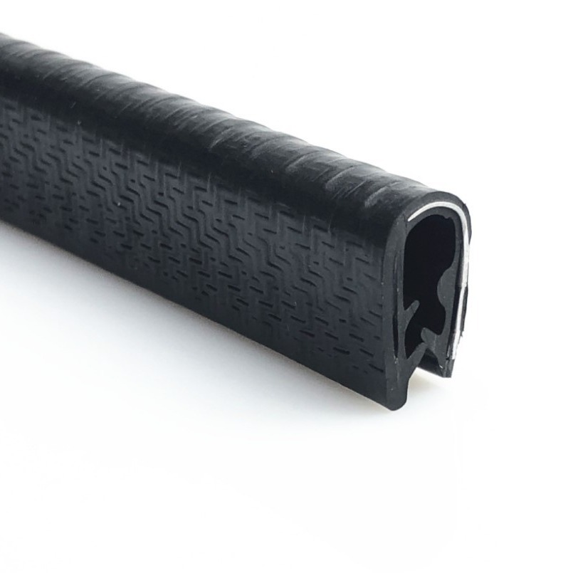 汽车防虫网包边条地板密封皮条挡油板骨架包边条头盔汽车板护边条