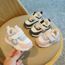 棉鞋男宝宝学步鞋软底加厚女婴幼儿机能鞋2025新款冬季加绒运动鞋