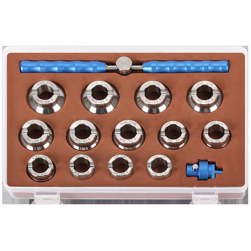 시계 수리 도구 커버 오프닝 금형 모든 강철 멀티 사양 라우 엘 커버 오프닝 시계 기어 백 커버 배터리 도구 변경