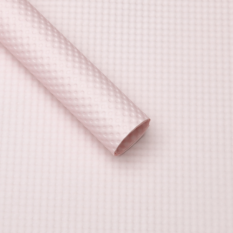 Papel convexo de lunares Papel de envolver de flores Floristería Arte floral Papel kraft Papel de envolver de ramo Papel en relieve tridimensional Papel de envolver de flores