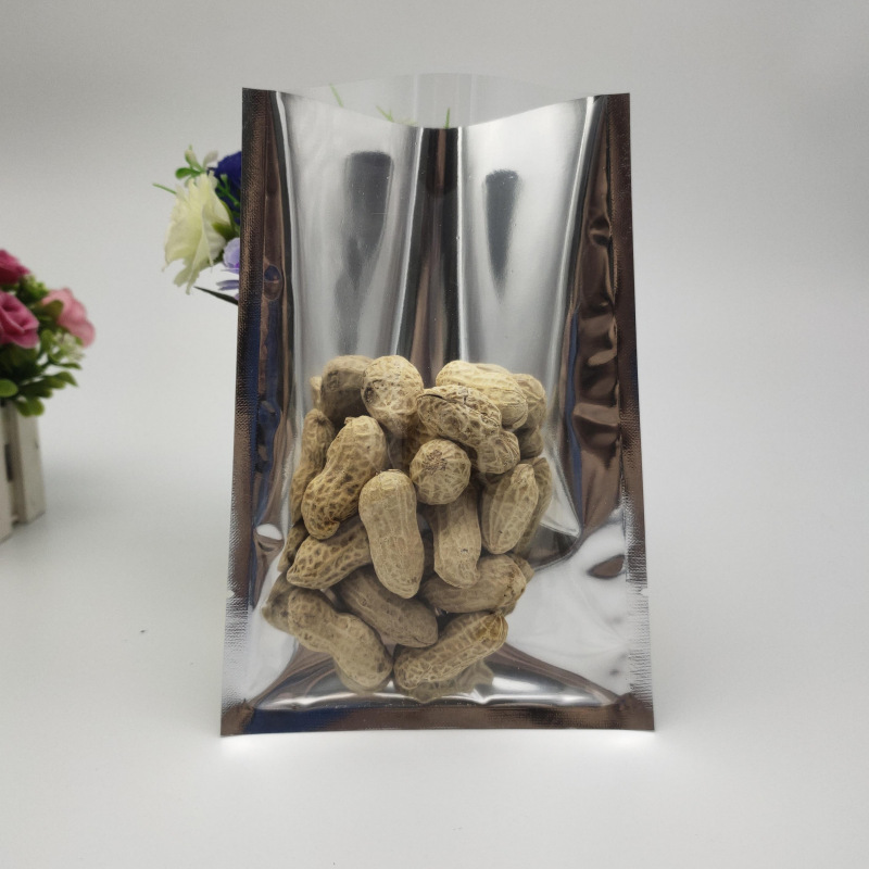 Wholesale aluminum coated bags, yin and yang bags, food vacuum packaging bags, translucent aluminum foil composite bags, compression evacuation bags