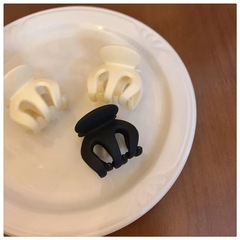 High ponytail claw clip~ Small size fixed magic hair clip head accessory hair pin summer nape anti-hair fall clip