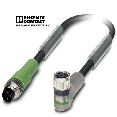 菲尼克斯传感器/执行器电缆SAC-3P-M 8MS/1,5-PUR/M 8FR-2L电气联