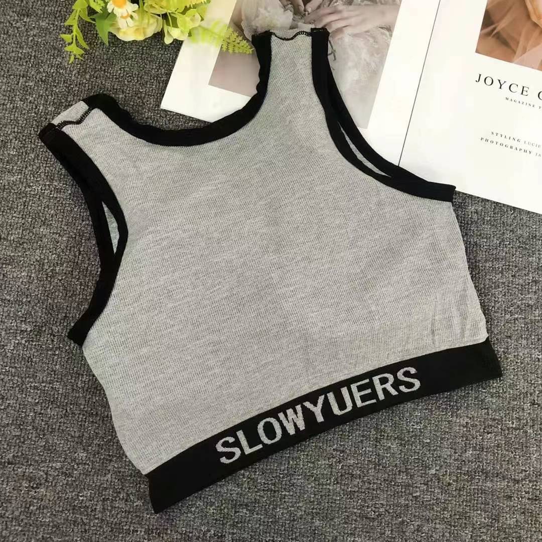 Nueva taza fija sin costuras hermosa espalda sin anillo de acero ropa interior chaleco chaleco sexy ropa interior base sostén al por mayor