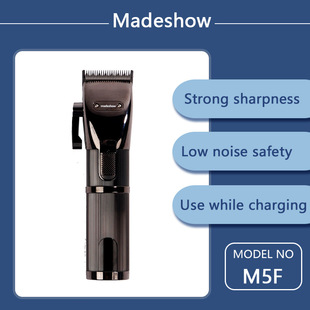 Akomei M5F electric hair clipper professional hair salon vintage oil head carving razor gradient madeshow hair clipper