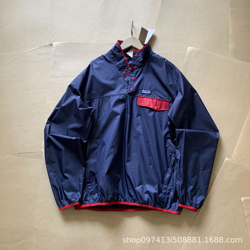 クロスボーダー Patag アウトドア アメリカン 春夏新作 ステッチ コントラストカラー 軽量 プルオーバー 日焼け止め服 男女兼用|undefined