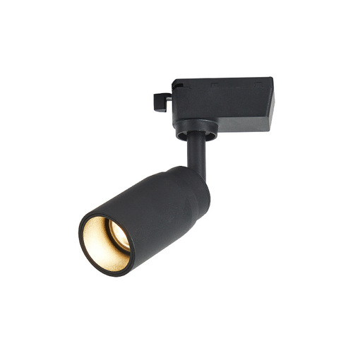 Adjustable zoom LED track spotlight, focusing commercial, museum, restaurant, 95 high lumen, ceiling mounted spotlight
