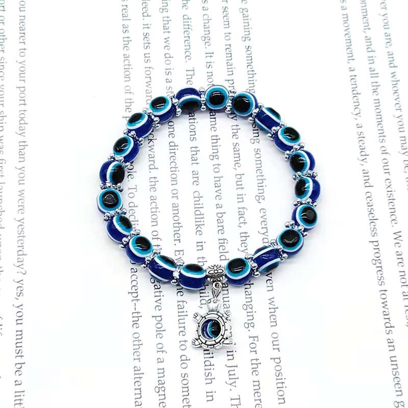 11g Weight Bracelets Classification 1 Piece Quantity Simple Style Devil's Eye Resin Wholesale Bracelets
