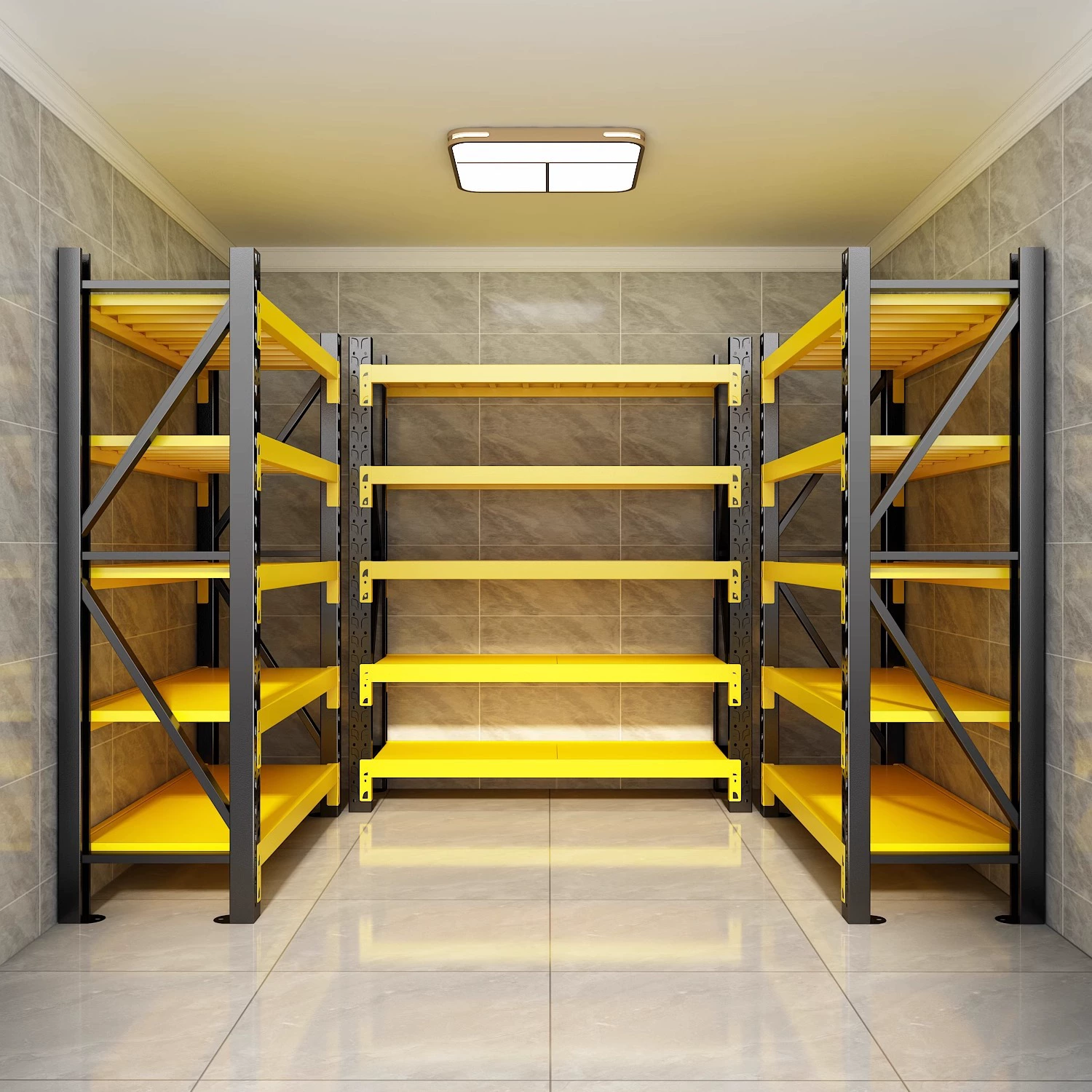 Полки, многослойные стеллажи для хранения, бытовые складские помещения, несущие стеллажи для супермаркетов, магазинов, бесплатная доставка