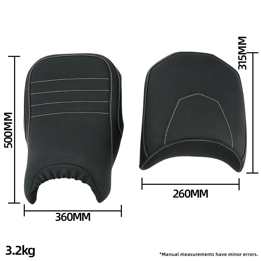 Suitable for 19-23 BMW R1250GS motorcycle modified seat cushion assembly, comfortable and soft seat cushion assembly
