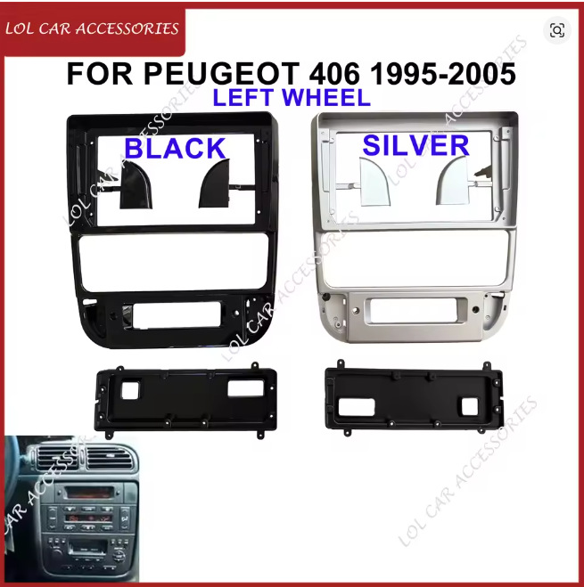 Suitable for 1999-2004 Peugeot 406 Android Navigation Frame Versatile Frame Modification Panel