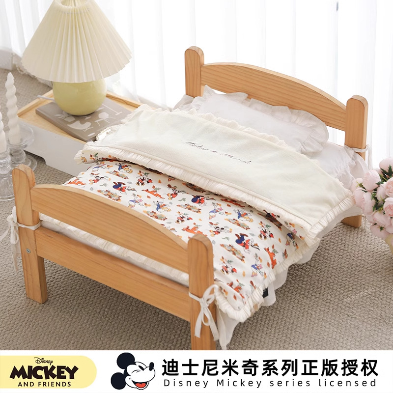 Disney serie Mickey gatos edredón perro dormir mascotas manta especial Malzies edredón de verano
