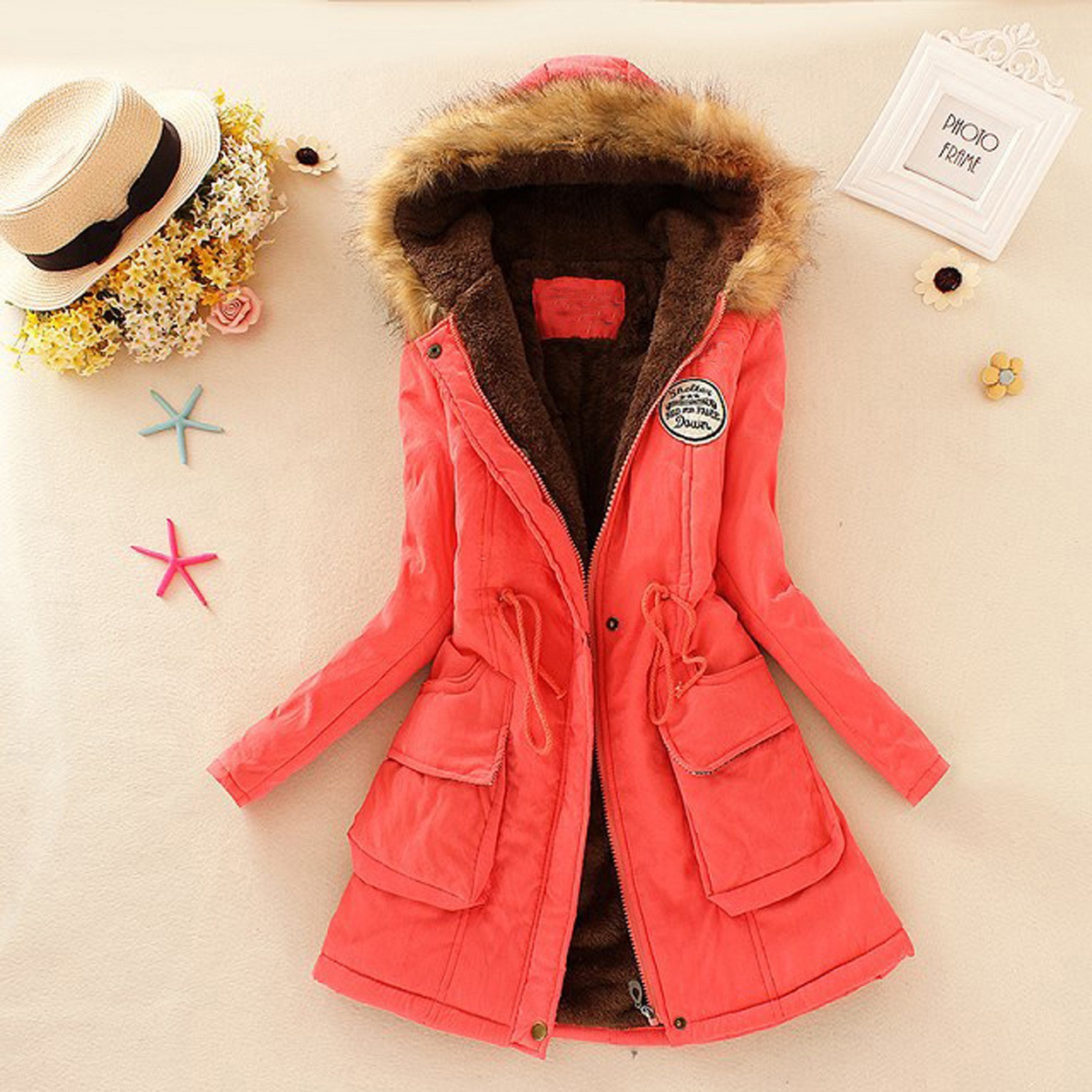 Chaqueta de invierno de gran tamaño para mujer – abrigo cálido y elegante de temporada
