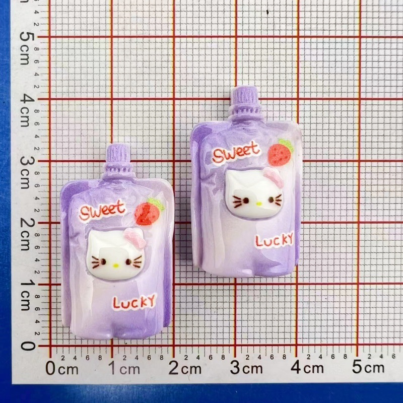 漫画シミュレーション kt 猫吸引ゼリー diy 樹脂アクセサリー手作りヘアピン冷蔵庫マグネットビーズペンペンダントジュエリー|undefined