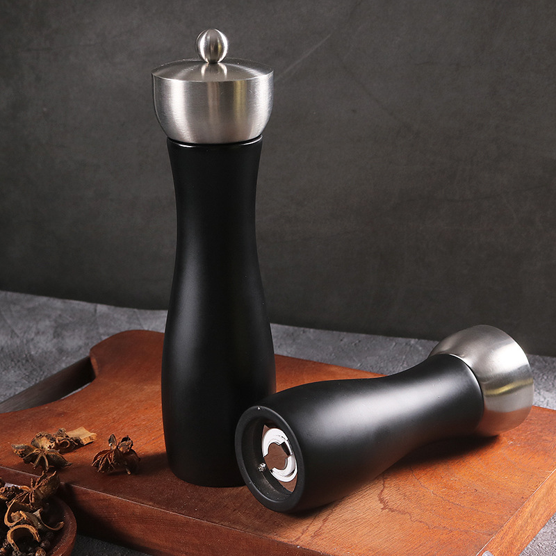 オーク胡椒研磨器家庭用キッチン6インチ8インチオーク研磨器台所用品ガジェット|undefined