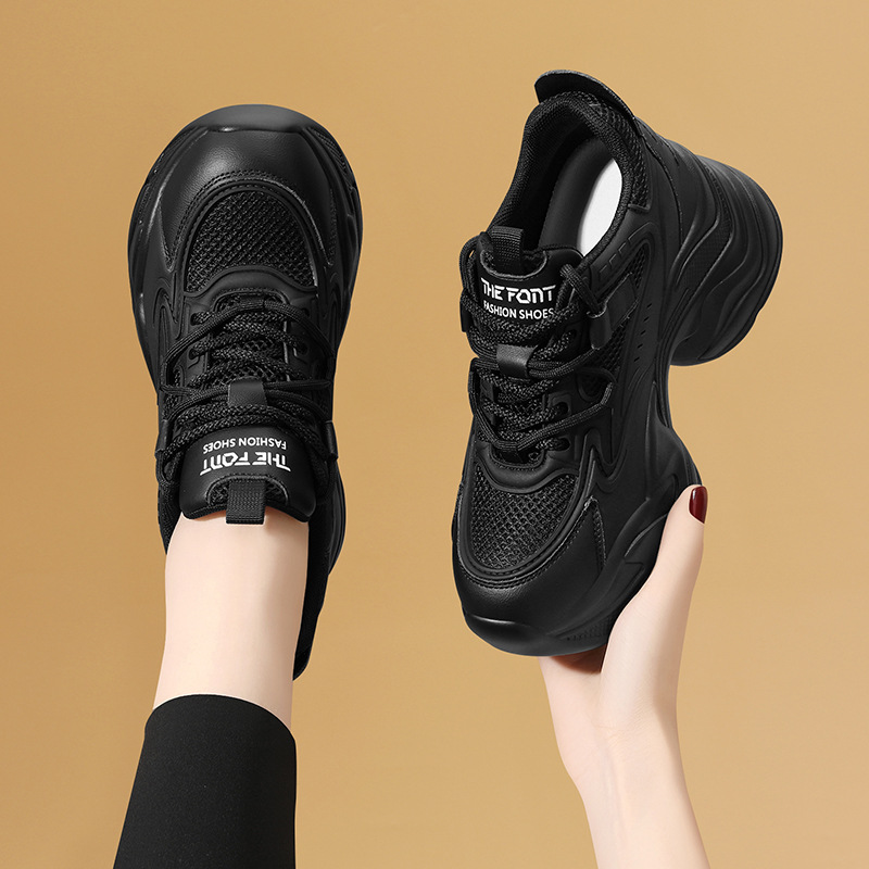 Dames, 2024 nieuwe verhoogde, herfst- en winterreizen, lichtgewicht dikke onderkant casual sneakers_voghion.com