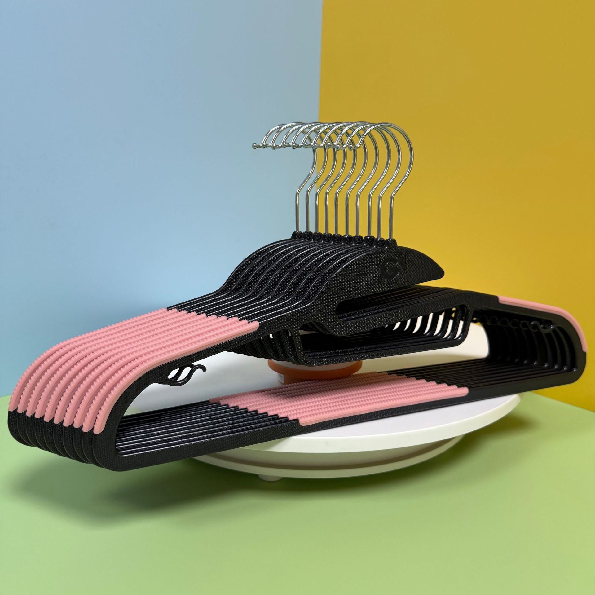 [리얼샷 G+블랙+스트라이프+핑크]