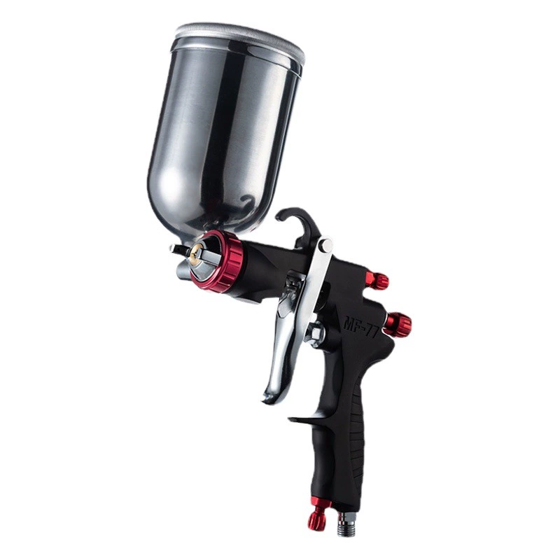 Ручной краскопульт для ремонта автомобилей W77G, пневматический краскопульт с высокой степенью распыления, пневматический инструмент, воздушный насос