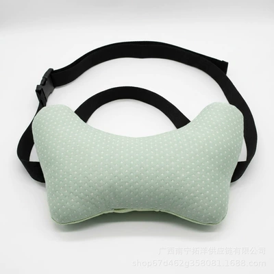 Amazon's 2026 New Ice Bean Headrest - ice-silk-bean-velvet-light-green-ready-to-ship-immediately