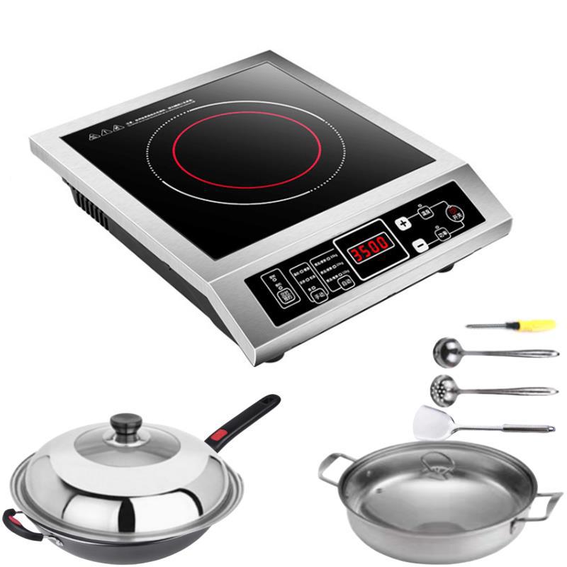 3500W 버튼 스테인레스 스틸 패키지 3