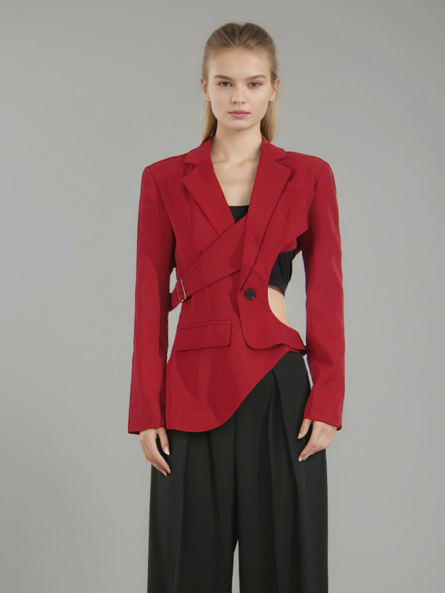 Classic suit jacket, long-sleeve, high-quality style