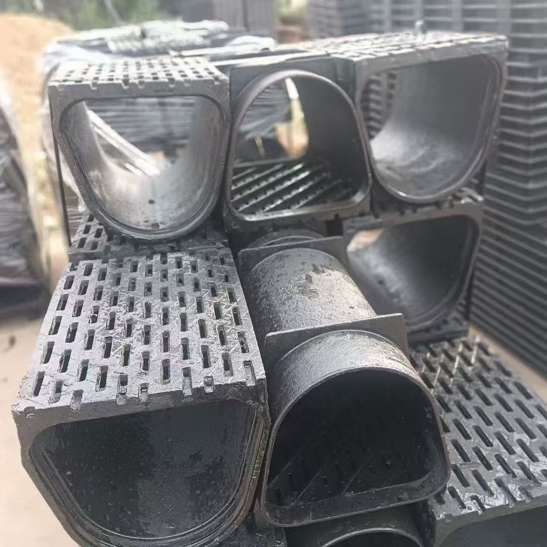 一体式U型球墨铸铁重型排水沟一体式u型槽厂家道路用v型排水槽